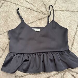 Dark grey Brunette the Label top